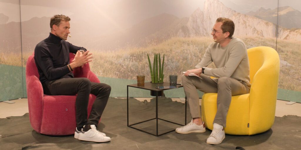 Sven Hannawald im Windhund 365 Studio