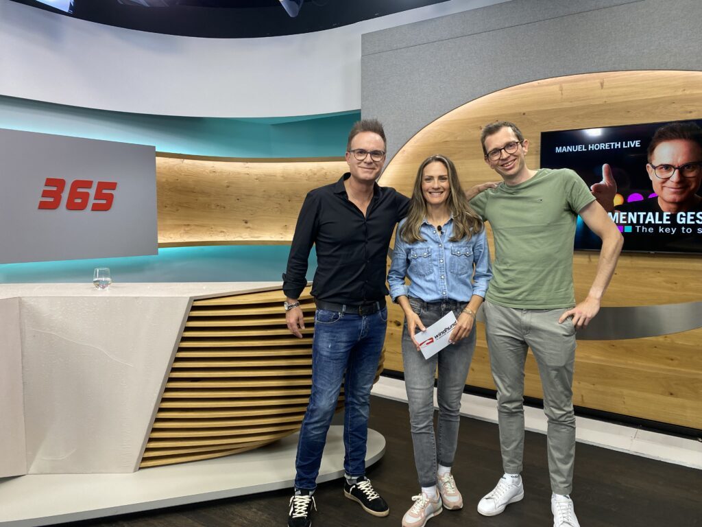 Manuel Horeth im Windhund 365 Studio