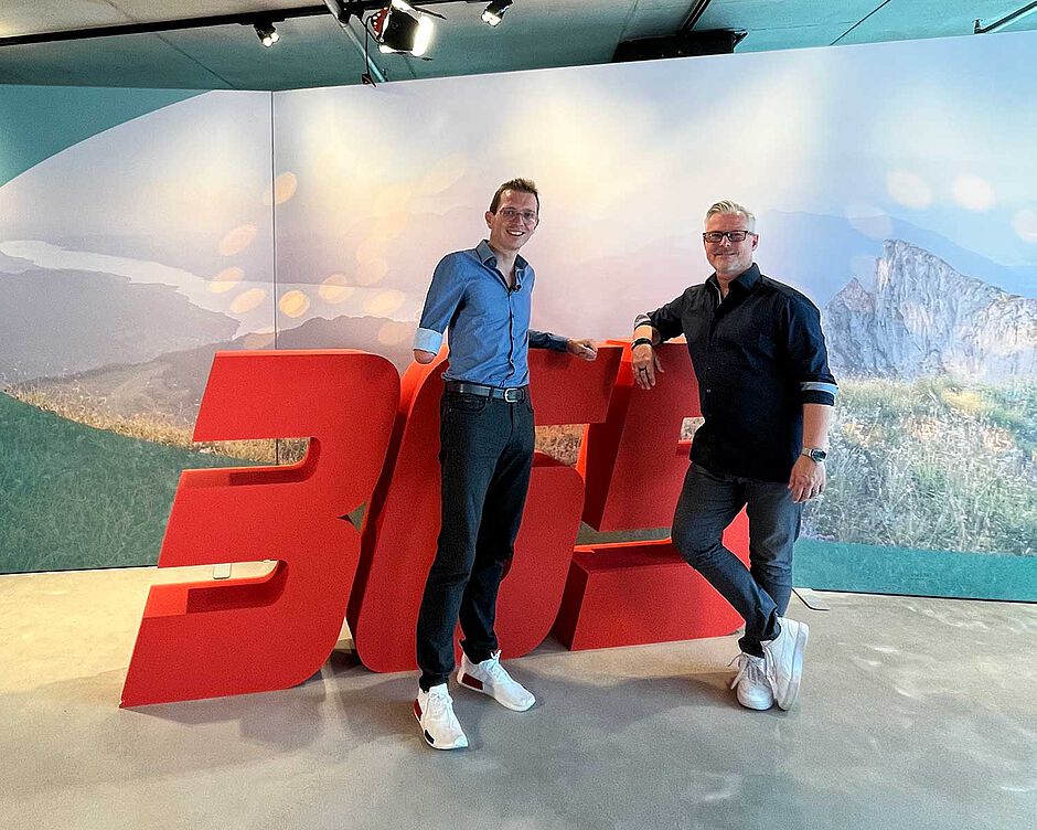 Matzinger und Rach im Windhund 365 Studio